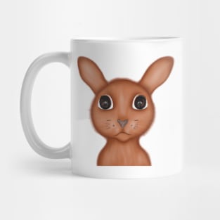 Cute Hare Drawing Mug